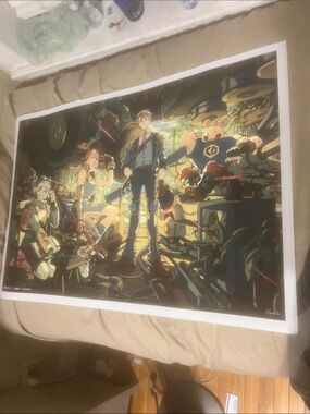 Cyberpower POSTER Limited Edition Anime NY Amd Sandisk 2026 39x27